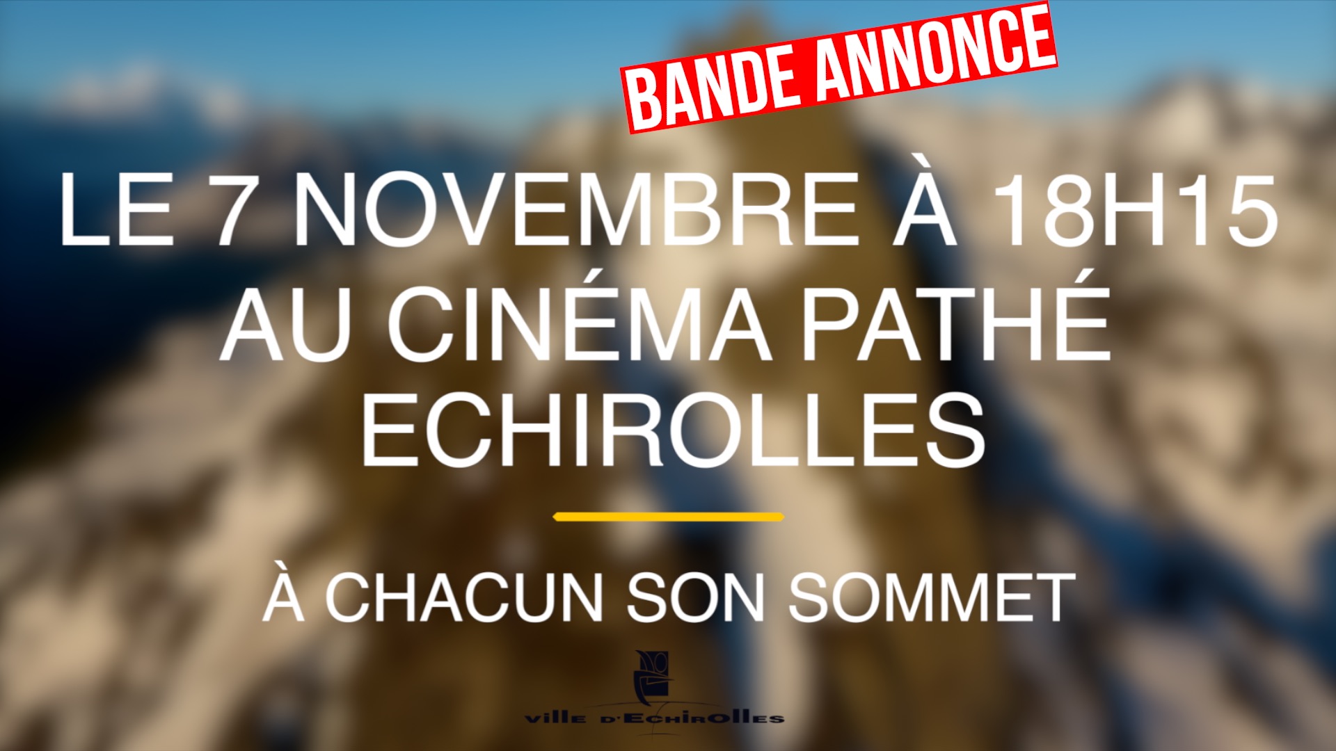 Bande annonce du documentaire : À chacun son sommet